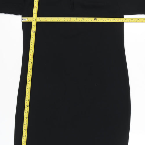 Marks and Spencer Women’s Black Size 6 Shift Knee Length Dress