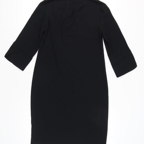 Marks and Spencer Women’s Black Size 6 Shift Knee Length Dress