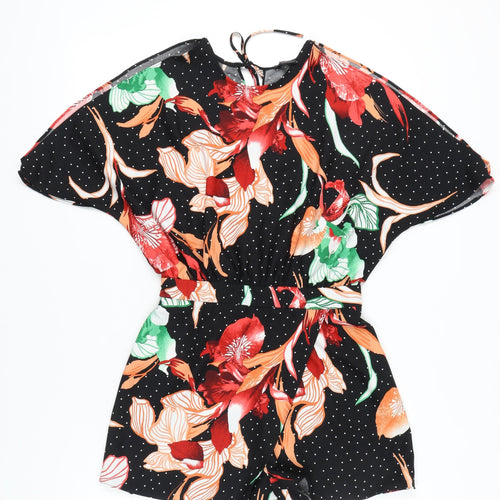 River Island Women’s Multicoloured Floral Playsuit Size 10