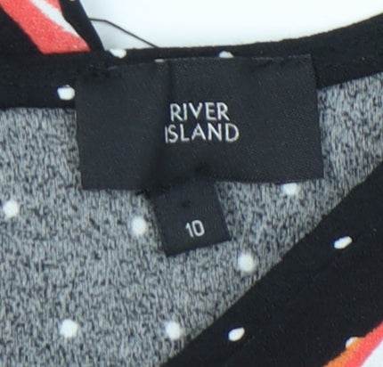 River Island Women’s Multicoloured Floral Playsuit Size 10