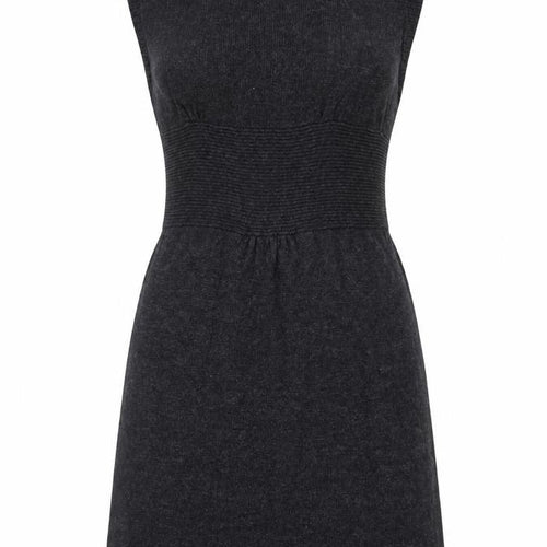 Stella Forest Womens Black Knit Sleeveless Bodycon Dress Size 12