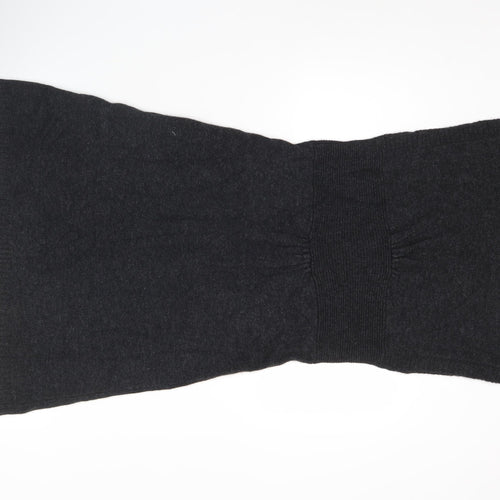 Stella Forest Womens Black Knit Sleeveless Bodycon Dress Size 12
