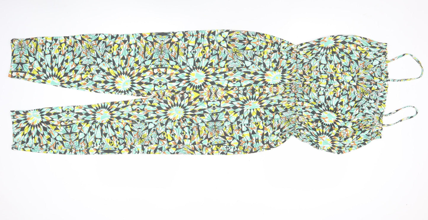 Vero Moda Women’s Multicoloured Strapless Jumpsuit Size M