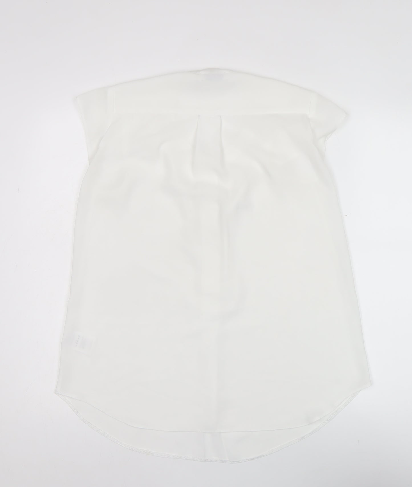 Paraphrase Women’s White Size 12 Blouse Short Sleeve Polyester