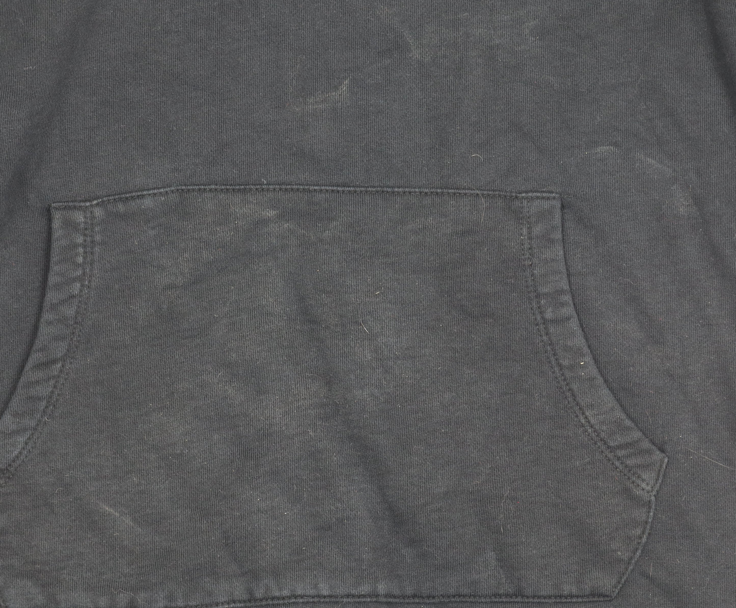 Collusion Men’s Black Pullover Hoodie Size S Cotton Long Sleeve