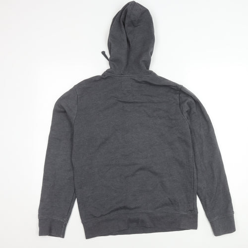 Champion Men’s Grey Pullover Hoodie Small Regular Fit Logo Sportswear