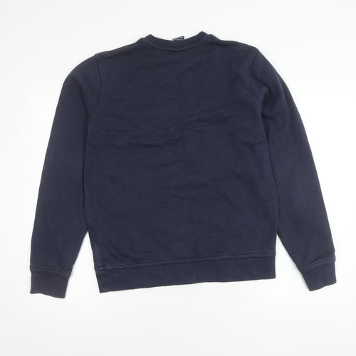 Nike Men's Blue M Pullover Crew Neck Sweatshirt Logo Sportswear