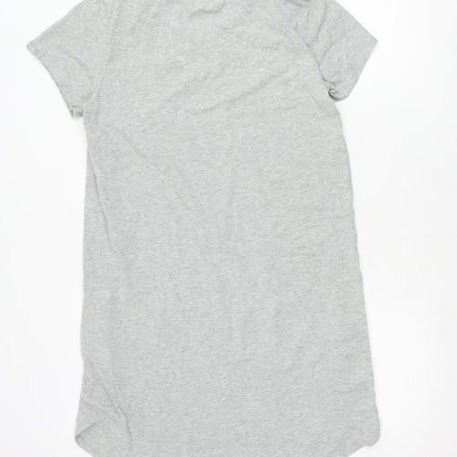 Calvin Klein Womens Grey Short Sleeve Crew Neck T-Shirt Size M