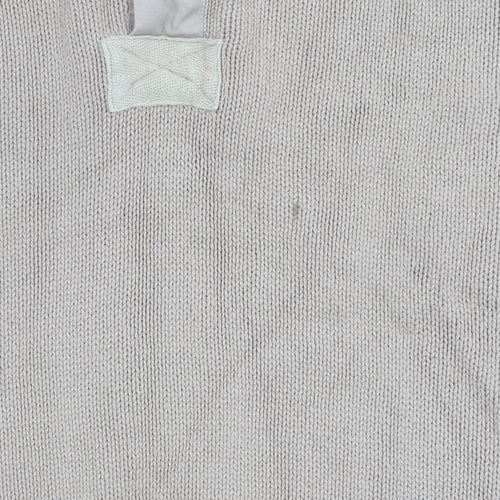 Pierre Cardin Men's Beige Cotton 1/4 Zip Pullover Jumper M