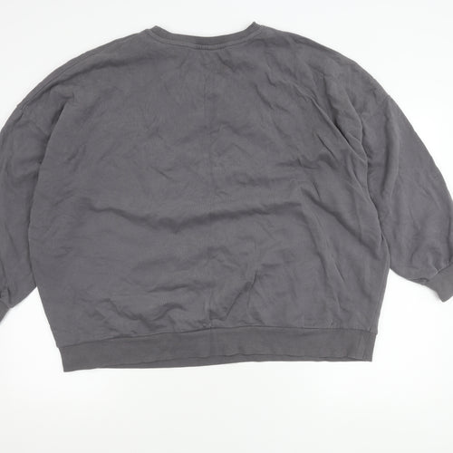 F&F Womens Grey XL Pullover Sweatshirt Los Angeles Graphic Print