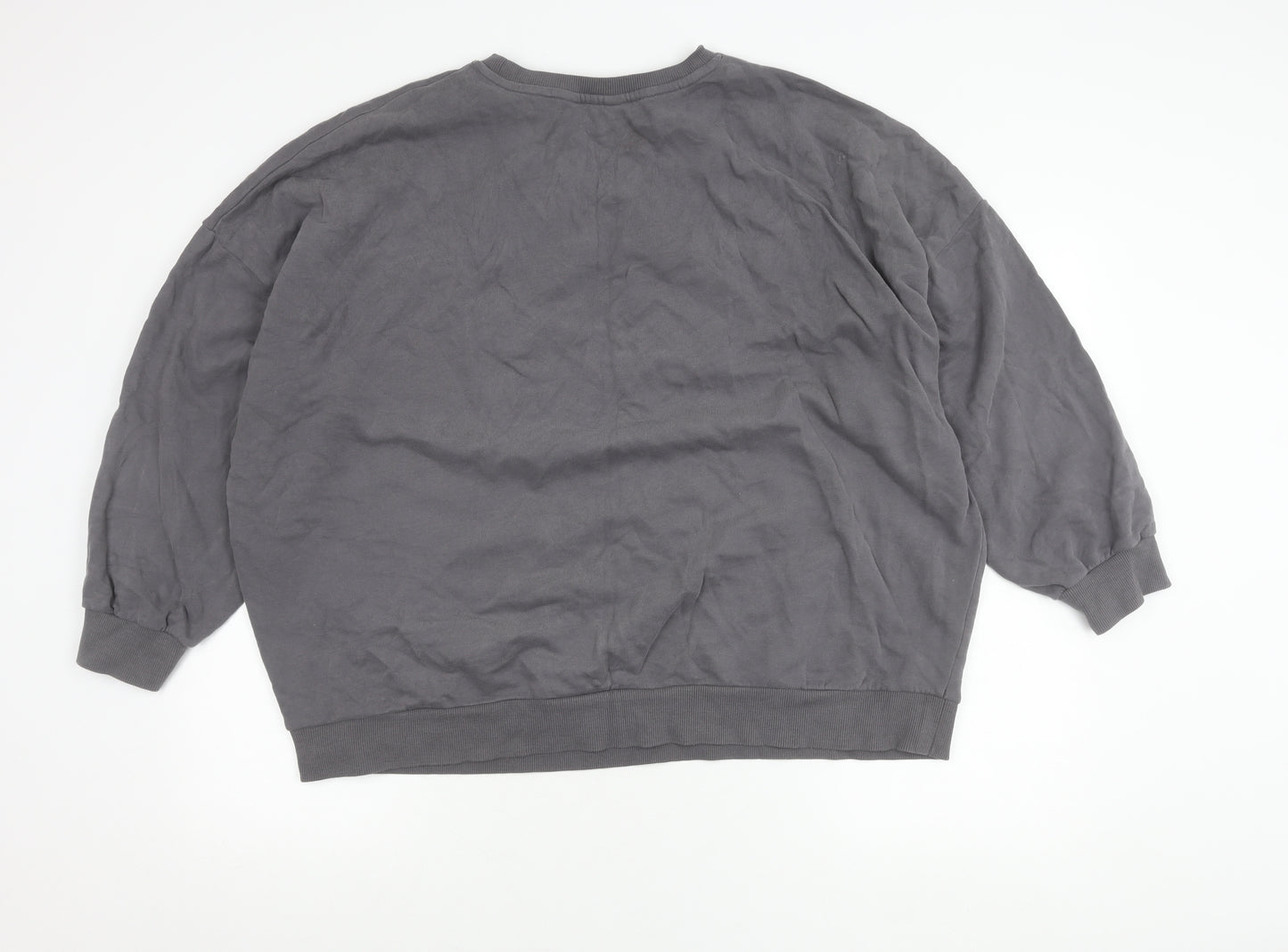 F&F Womens Grey XL Pullover Sweatshirt Los Angeles Graphic Print