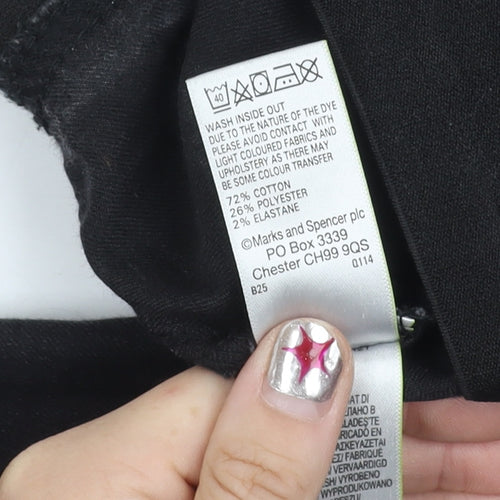 Marks and Spencer Women’s Black Skinny Slim Jeans Size 12