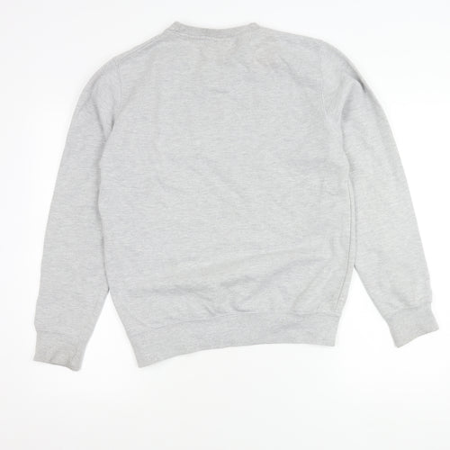 RMDY Men’s Grey Small Crew Neck Logo Sweatshirt Pullover