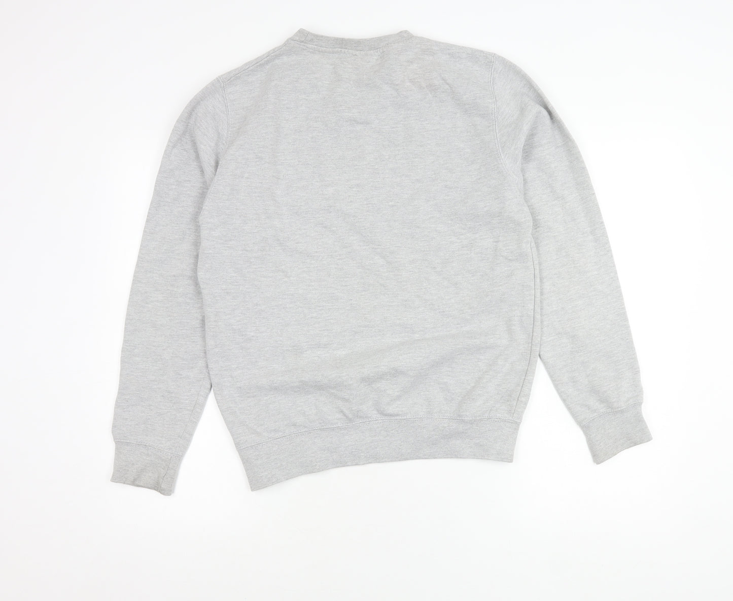 RMDY Men’s Grey Small Crew Neck Logo Sweatshirt Pullover