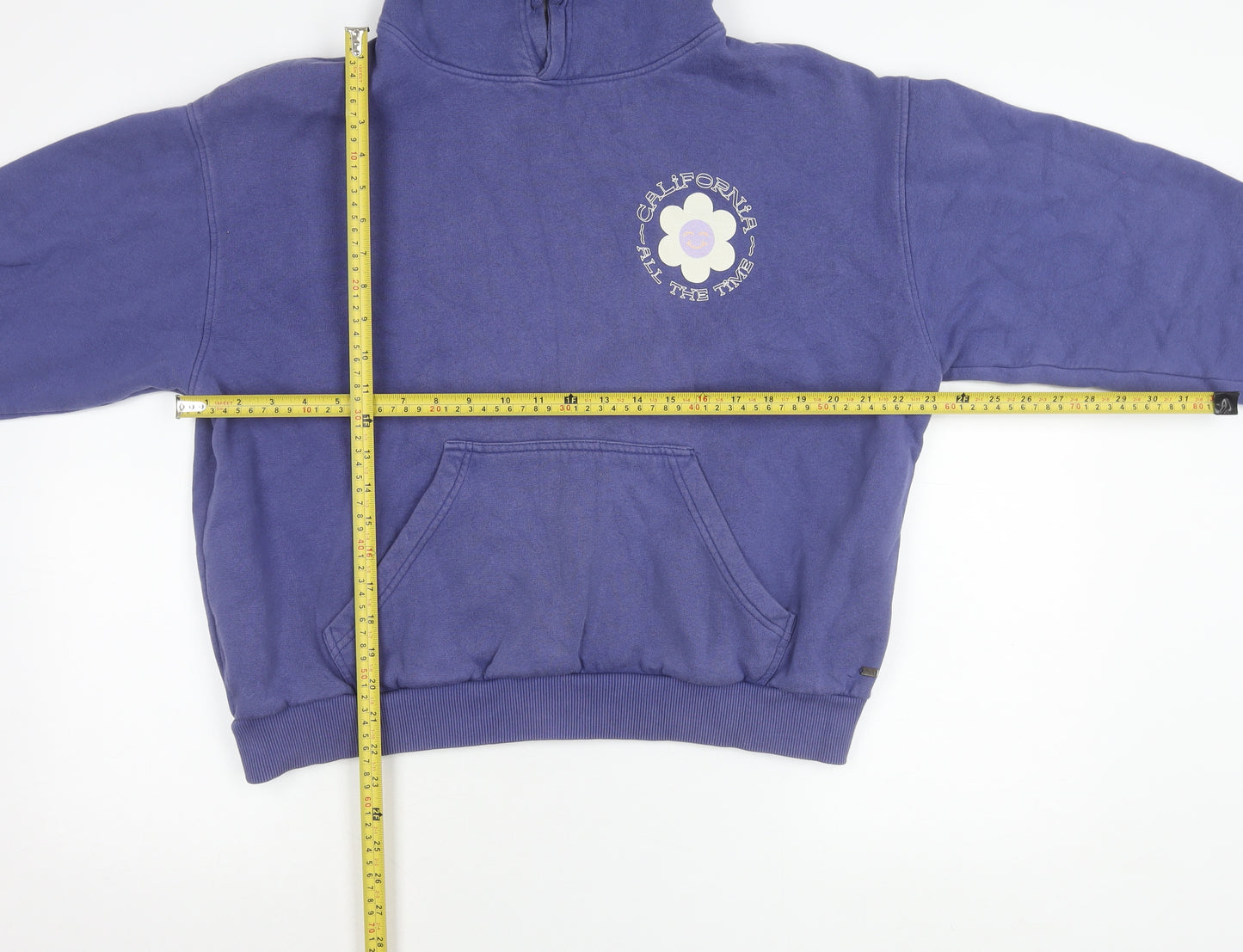 Pull&Bear Teens Blue Pullover Hoodie Size 12 Graphic Print