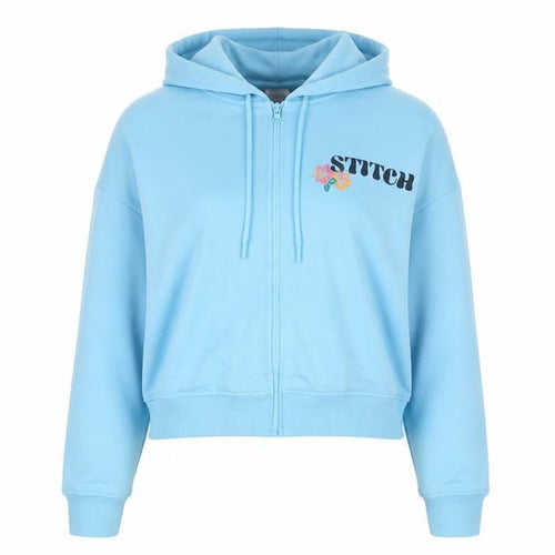 Disney Primark Women’s Blue Stitch Hoodie Jacket Size 12