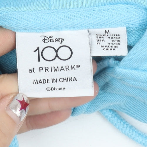 Disney Primark Women’s Blue Stitch Hoodie Jacket Size 12