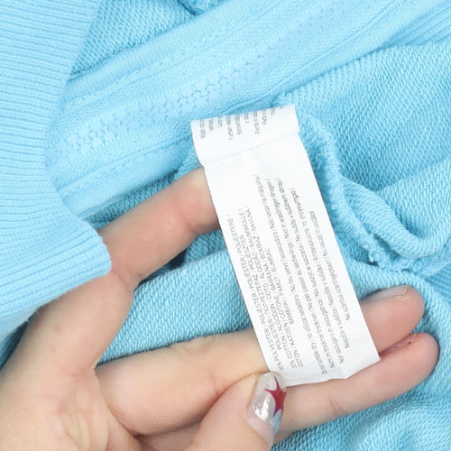 Disney Primark Women’s Blue Stitch Hoodie Jacket Size 12