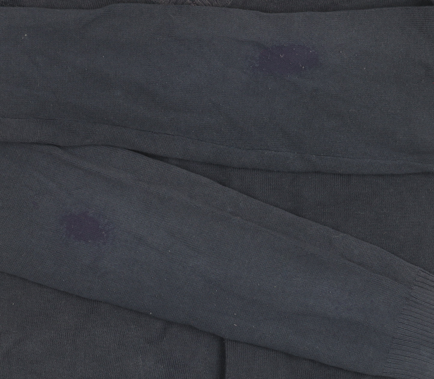 Zara Women’s Blue V-Neck Knit Pullover Jumper Size S