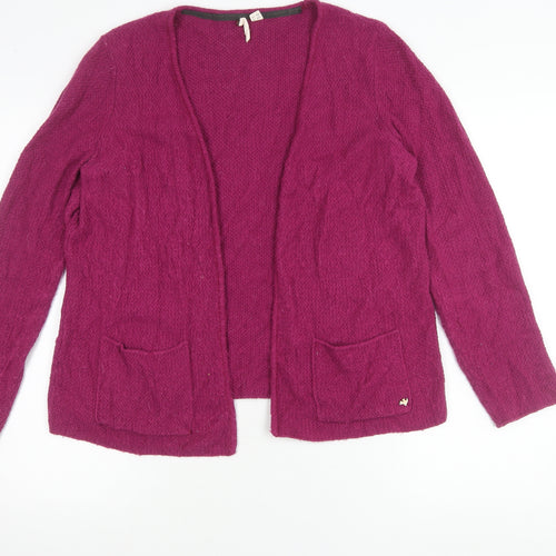 Sugarhill Boutique Women’s Purple Cardigan UK 12 Knit Long Sleeve