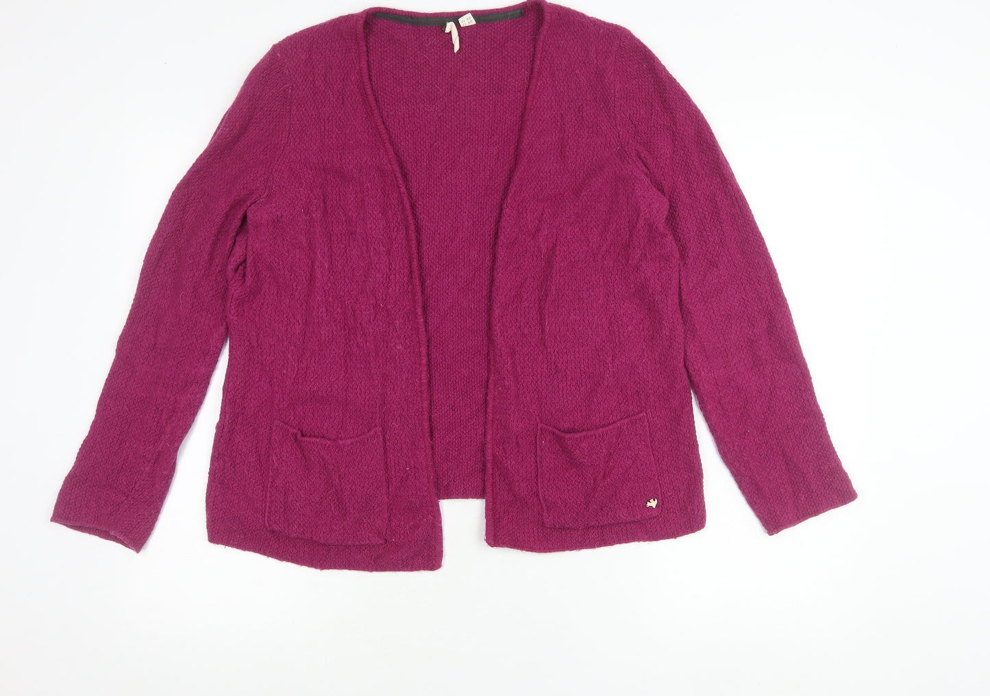 Sugarhill Boutique Women’s Purple Cardigan UK 12 Knit Long Sleeve