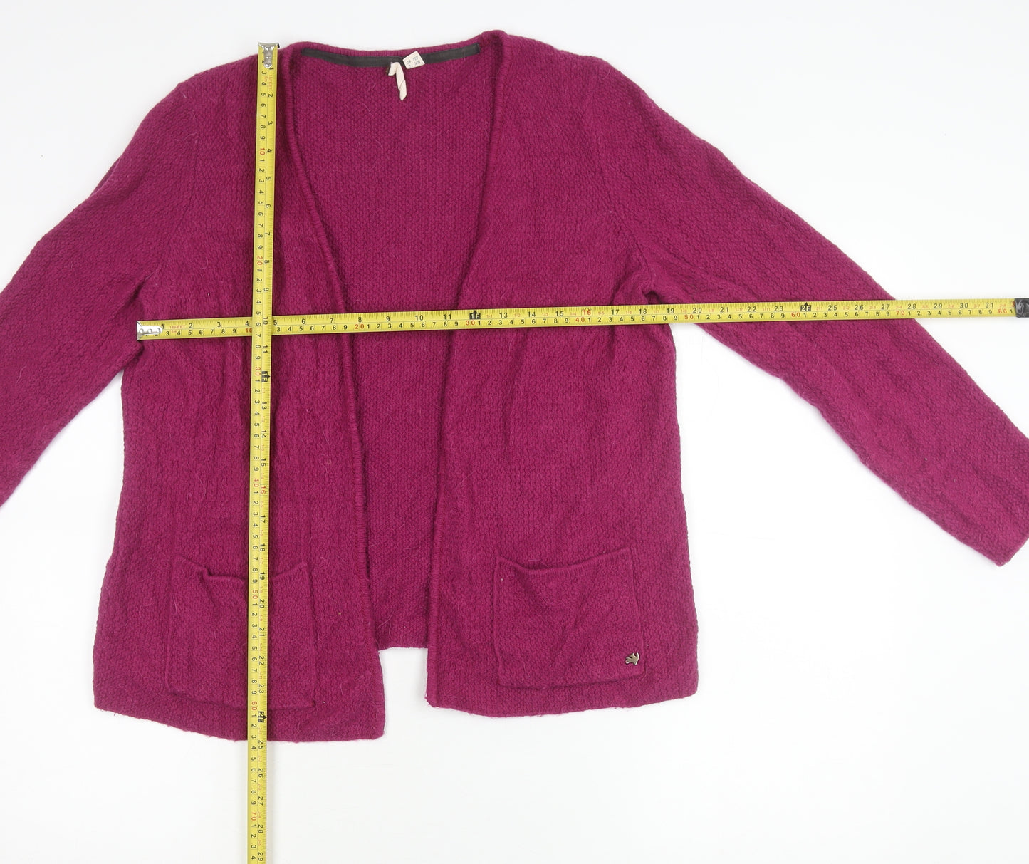 Sugarhill Boutique Women’s Purple Cardigan UK 12 Knit Long Sleeve