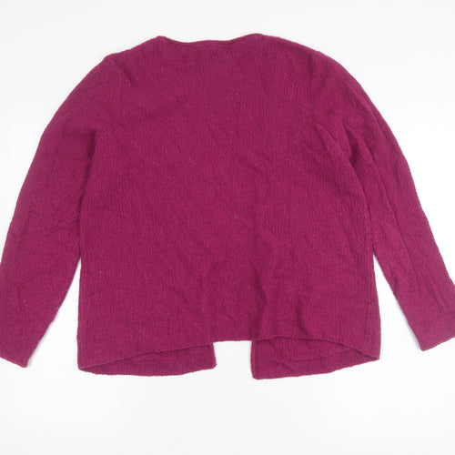Sugarhill Boutique Women’s Purple Cardigan UK 12 Knit Long Sleeve