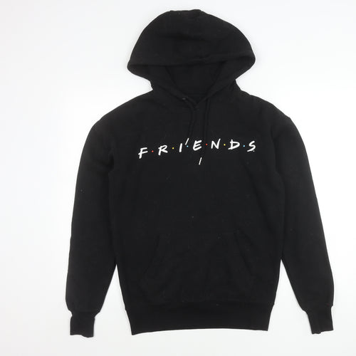Primark Women’s Black Friends Hoodie S Pullover Casual TV Logo