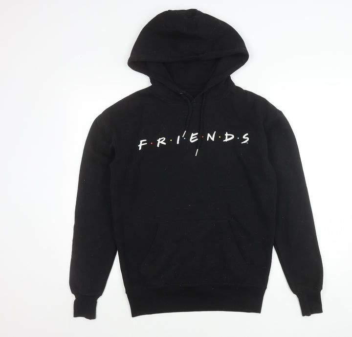 Primark Women’s Black Friends Hoodie S Pullover Casual TV Logo