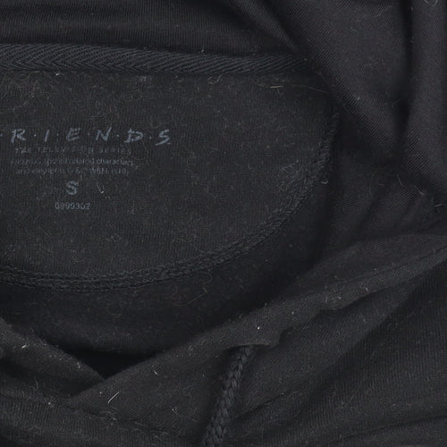 Primark Women’s Black Friends Hoodie S Pullover Casual TV Logo