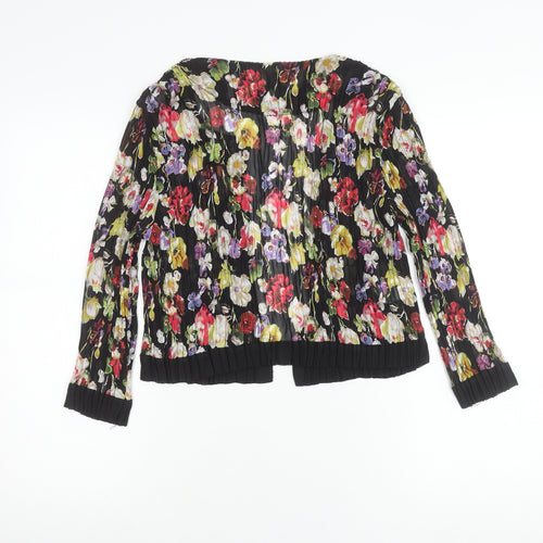 CC Women’s Multicoloured Floral Pleated Blouse Size S