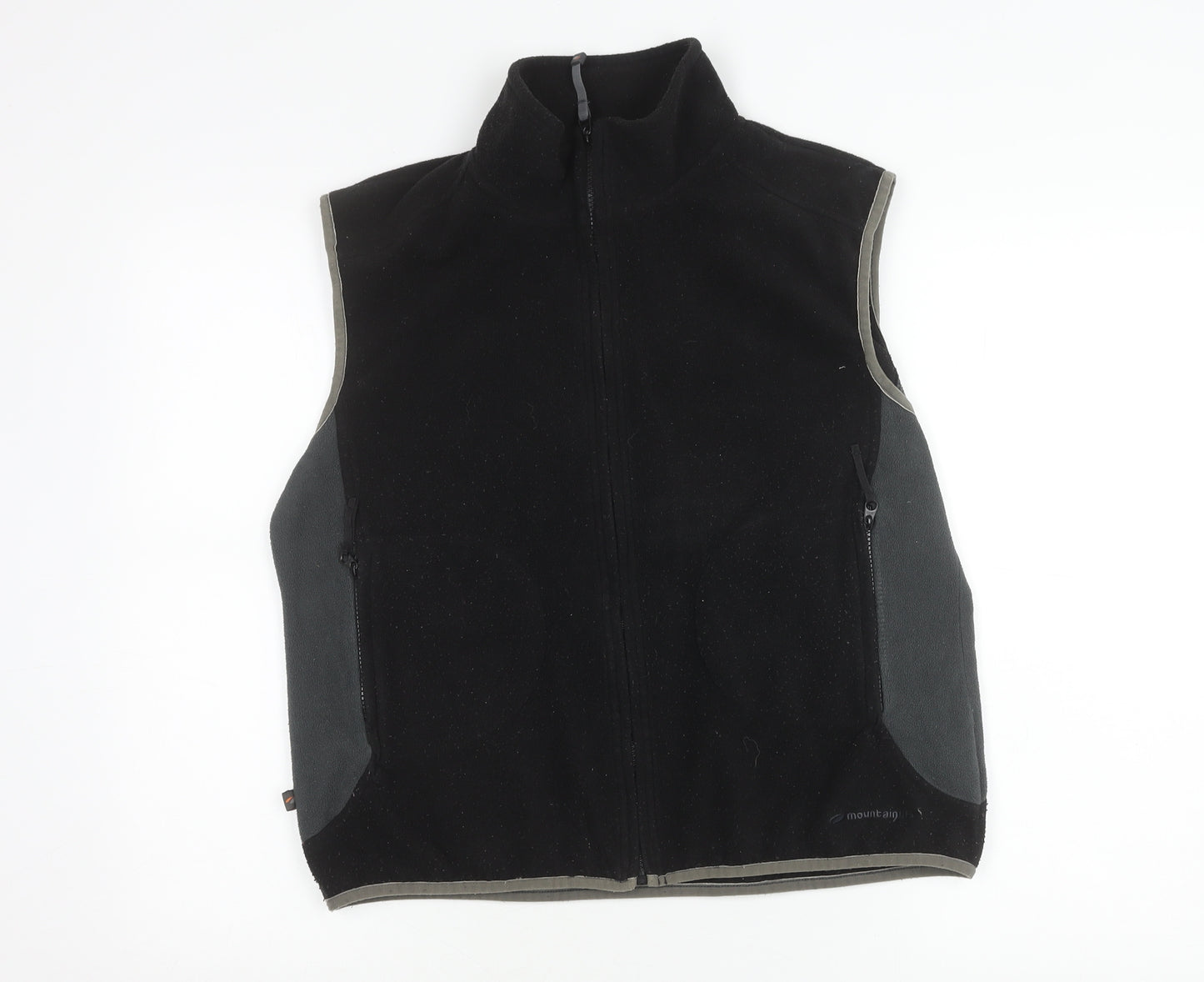 Mountainlife Unisex Adults Black Fleece Waistcoat Bodywarmer Size 14