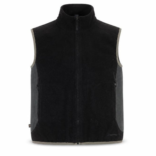 Mountainlife Unisex Adults Black Fleece Waistcoat Bodywarmer Size 14