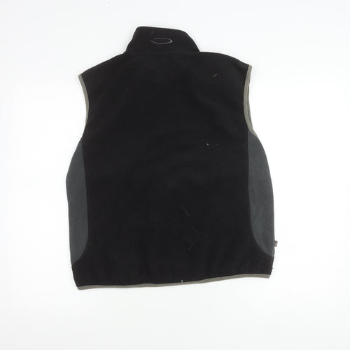Mountainlife Unisex Adults Black Fleece Waistcoat Bodywarmer Size 14