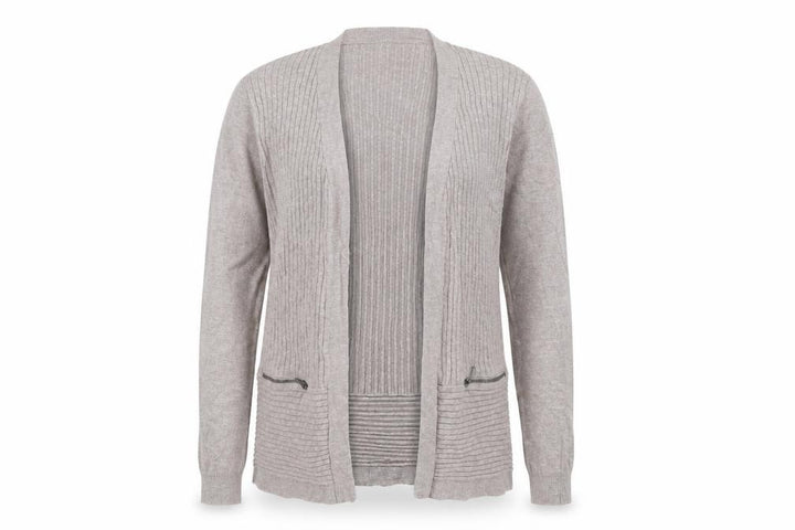 Debenhams Women’s Beige Cardigan Size 12 Long Sleeve Knit