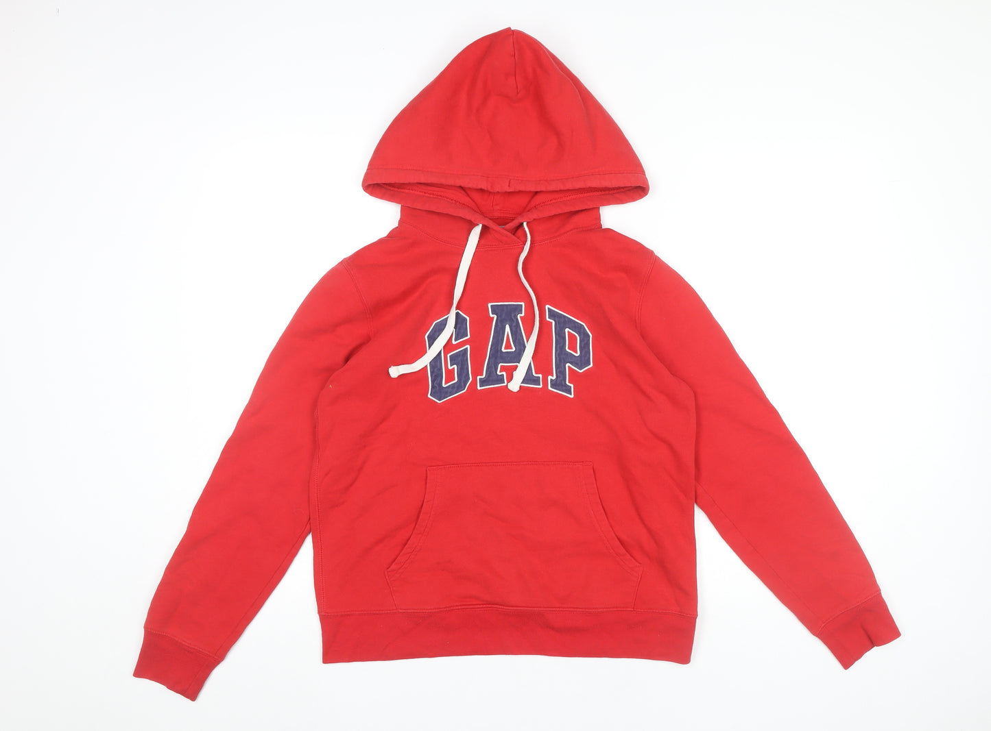 GAP Women’s Red Pullover Hoodie Small Regular Fit Logo