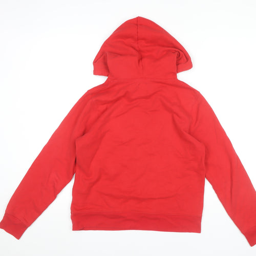 GAP Women’s Red Pullover Hoodie Small Regular Fit Logo