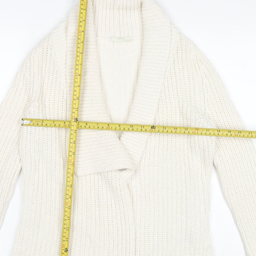 Marks and Spencer Women’s Ivory Chunky Knit Cardigan UK 8