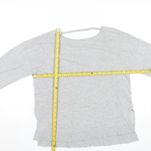 Sweaty Betty Women’s Grey XS Pullover Sweatshirt Cotton Modal Blend