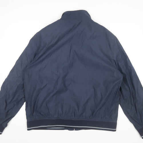 Marks and Spencer Men's Blue XL Basic Jacket Full Zip Casual