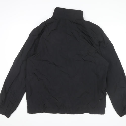 EASY Men’s Black XL Windbreaker Jacket Lightweight Full Zip