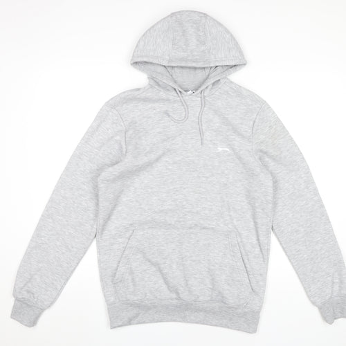 Slazenger Women’s Grey Pullover Hoodie XS Regular Fit