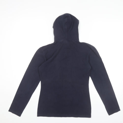 Joseph Women’s Blue Pullover Hoodie Size M Cotton Long Sleeve