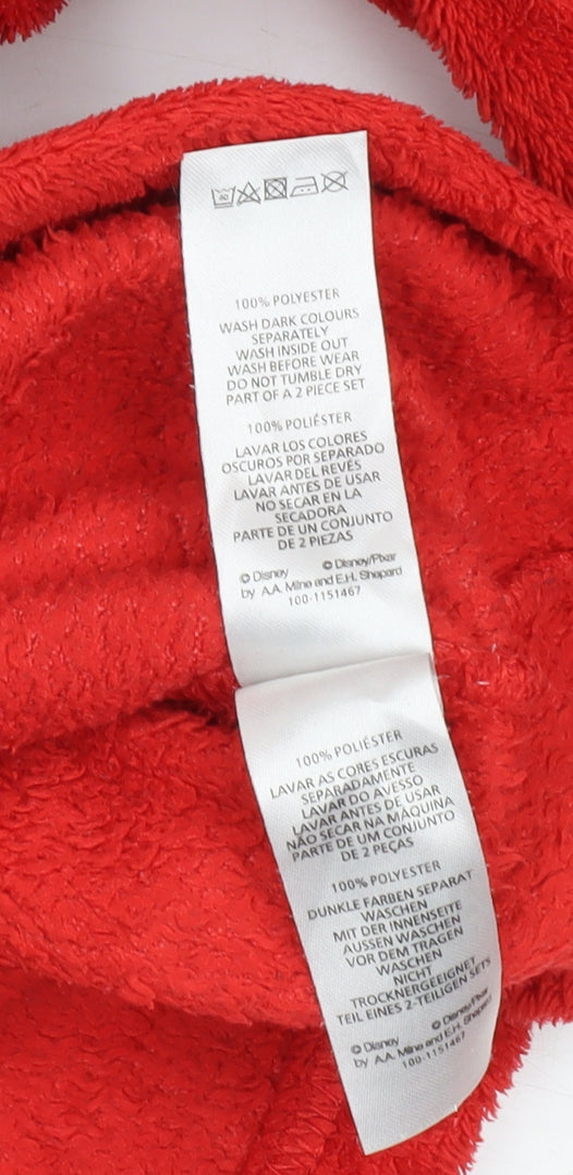 Disney Women’s Red Dalmatian Fleece Pyjama Top Size 10-12