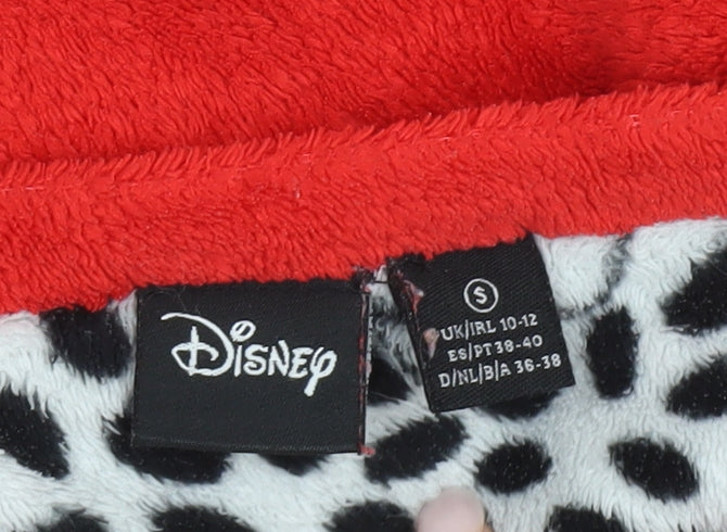 Disney Women’s Red Dalmatian Fleece Pyjama Top Size 10-12