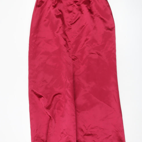 Dessy Collection Women’s Red Strapless Maxi Dress UK 12