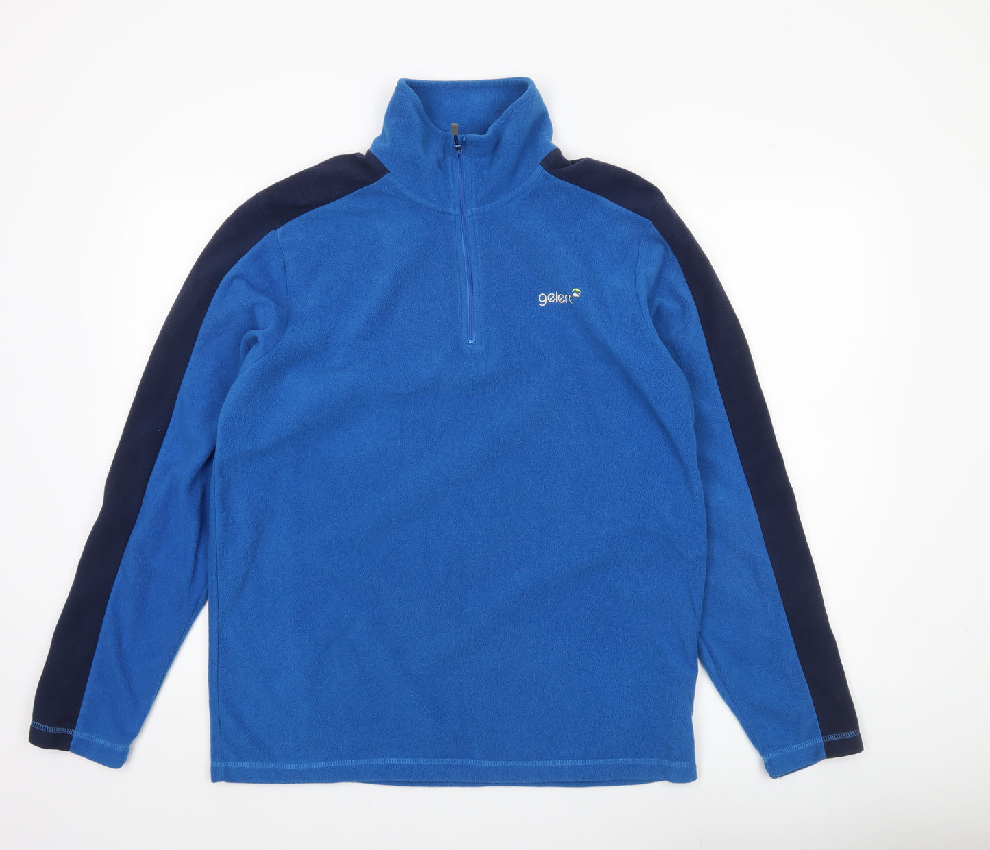 Gelert Mens Blue Fleece Pullover Sweatshirt L Hiking Outdoor