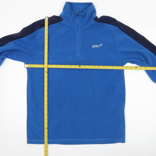 Gelert Mens Blue Fleece Pullover Sweatshirt L Hiking Outdoor