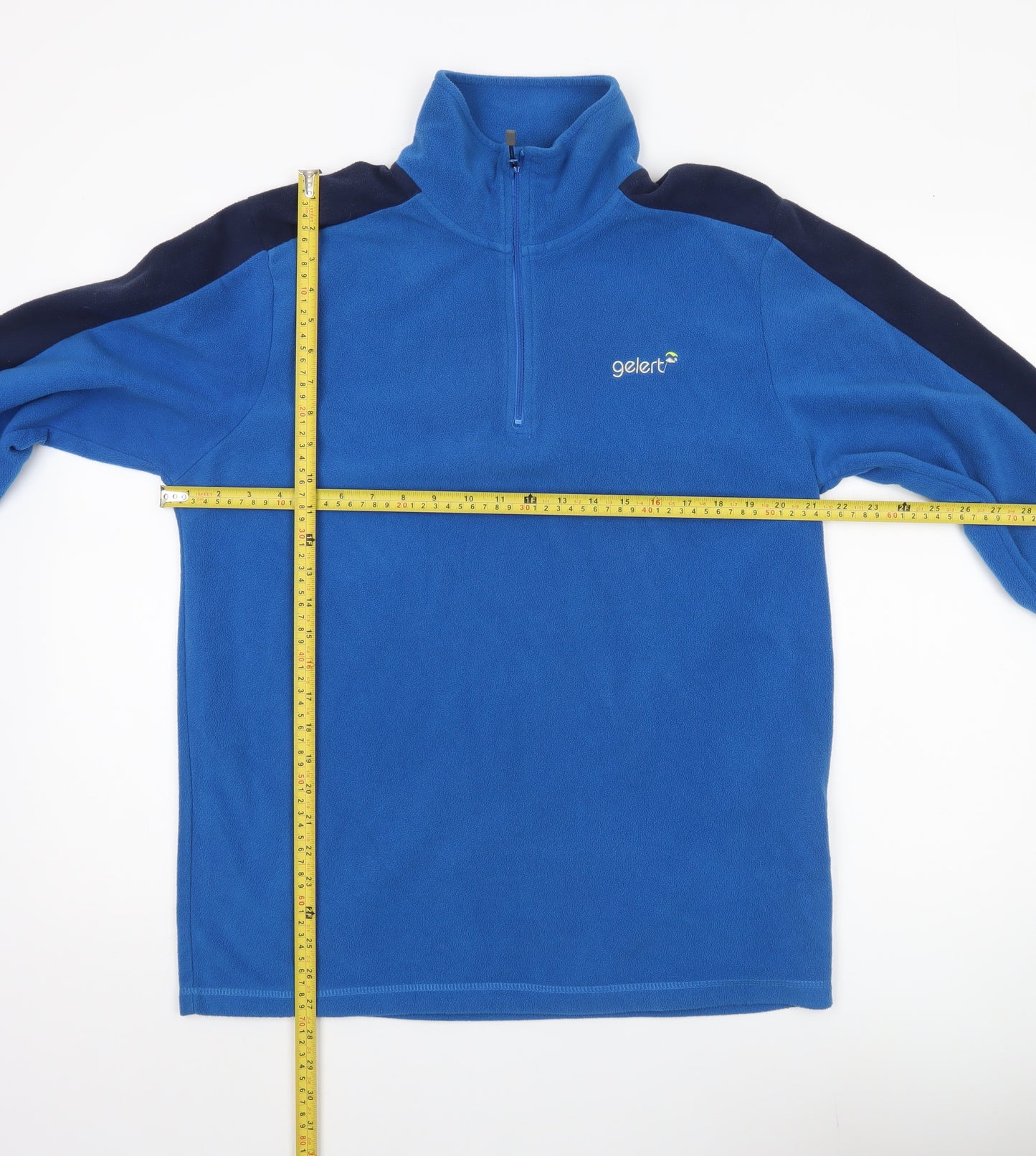 Gelert Mens Blue Fleece Pullover Sweatshirt L Hiking Outdoor