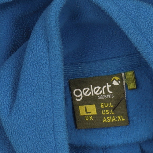Gelert Mens Blue Fleece Pullover Sweatshirt L Hiking Outdoor